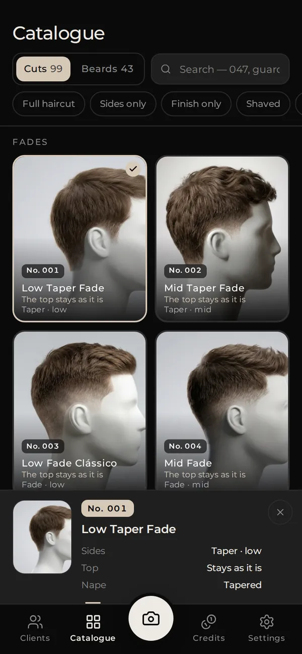 The catalogue